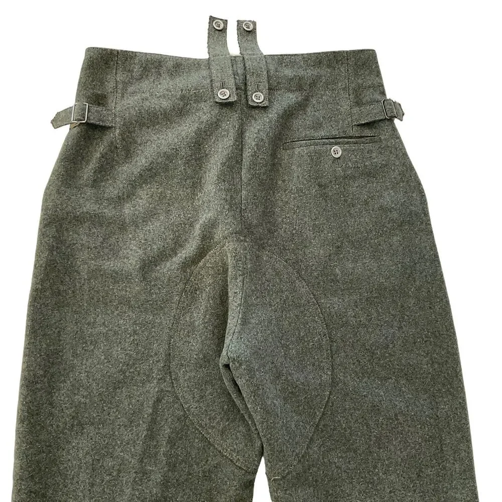 WWII German M43 Field Wool Trousers Pants Men’s 34” Waist WW2 - Picture 7 of 13